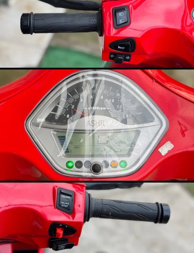 موتورسیکلت وسپا آشیل 150cc (رایات آب) صفر 1405